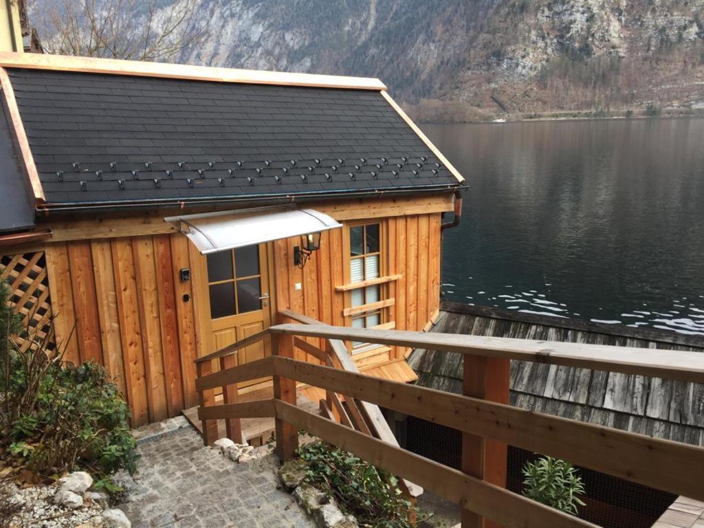 Bootshaus am Hallstätter See Hallstatt Exterior foto